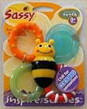 サッシーのバンブルバイツ　おもちゃ　もう皆様ご存知の大人気歯固め 冷え冷え歯固め　出産祝いやギフトにもどうぞ