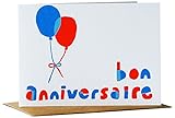 Yellow Owl Workshop FRANCAIS BON ANNIVERSAIRE　カード