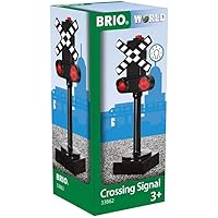 BRIO ライト付き踏切シグナル 33862