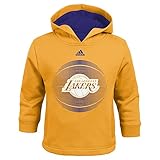 幼児用NBA Los Angeles Lakersクラシックファンフリースセット、2t、ゴールド