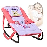 BBYY8001-P 子供のロッキングチェア 赤ちゃんベビーロッキングチェア 多機能 ベビー 折りたたみいす ロッキングチェア ベビーロッキングチェア リクライニング コンフォートチェア ベビーベッド