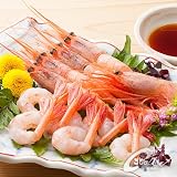 北海道 羽幌産 甘えび（生冷凍） 300g前後 20-35尾前後 えび 【 海鮮市場 北のグルメ 】