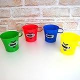 カラフルマグカップ4色セット★レンジャー★割れないよ