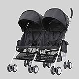 [OSHINE]オーシャイン双子用持ち運び用ベビーカー/ベビーカー/バギー/ふたご/双子/TWIN（並行輸入品） (メランジダークグレイ)