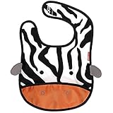 SKIP HOP ベビー 食事エプロン 袖なし 防水 半袖 アウトレット 266 (シマウマ) [並行輸入品]