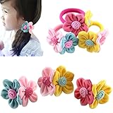 HBF 3点セット ヘアゴム ヘアアクセサリー 子供&大人通用 髪留め 髪飾り かわいい レデイース キュート おしゃれ 人気な髪飾り