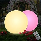 直径 30cm ソーラーボールライト フローティング LED プールライト ガーデンライト 電球 リモコン付き RGB 調光機能付き LEDホワイトカラー、マルチカラー スタンド式 IP44防水 配線