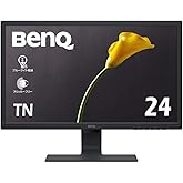 BenQ Japan GL2480 Eye-Care Monitor, 24 inches, Full HD, TN, Non-glare, 1ms, 75Hz, Brightness Auto-adjustment Function (B.I.),
