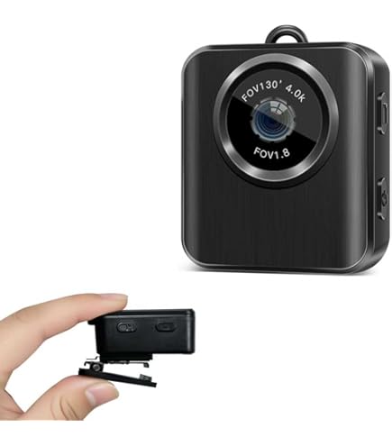 Amazon.co.jp: LTJVCALTOQN L7 ミニボディカメラ 隠しカメラ付き 1080P