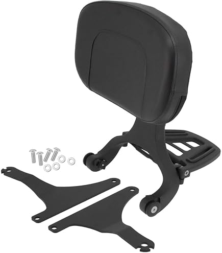 バイク バイク バックレスト ドライバー パッセンジャー 可動可能 背もたれ ハーレー