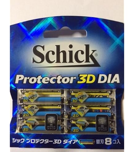 4箱セット シック プロテクタースリー 替刃 8コ入 合計32個セット schick（シック） Schick(シック・ジャパン) プロテクター3D シンプル
