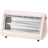 山善(YAMAZEN) あしもとあったか 電気ストーブ 400W レトロピンク DS-F04(RP)