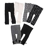 子供服　女の子　ベビー　リボンタイツ　無地リボン／黒リボン／雪柄 95 雪×チャコール