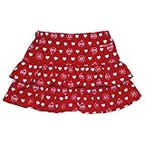 2017年 夏物 アンパンマンガール 天竺 パンツ付きスカート スカパン Anpanman Girl レッド◇95cm