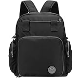 Divno マザーズバッグ リュックサック 18ポケット 軽量 保温ポケット 多機能バッグ 大容量 マザーズリュック 掛けるベルト