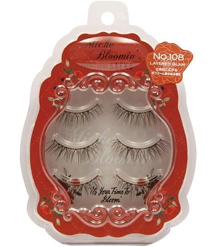 Amazon | ミッシュブルーミン つけまつげ アイラッシュ No．35