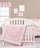 Trend Lab Pink Sky 3 Piece Crib Bedding Set [並行輸入品]
