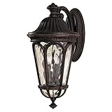 Feiss OL5604WAL 4-Bulb Outdoor Wall Lantern, Walnut Finish [並行輸入品]