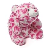Gund Baby Snuffles Stuffed Bear, Pink Leopard by Gund