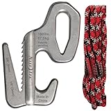 (ナイトアイズ) Nite Ize フィギュア9ロープタイトナー アルミニウム 軽量 ロープ結束ツール ラージ ロープ付き