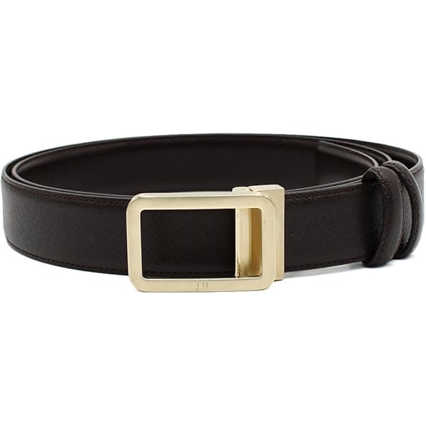 Amazon | [Dunhill] [ダンヒル] ベルト レザー メンズ ブラック