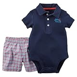 カーターズ Carter's ボディースーツ＆ショートパンツセット Little Mate 【正規保証品】 (9M（67～72cm）) [並行輸入品]