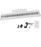 Amazon | Carina 電子ピアノ 88鍵盤 キーボード 木製デザイン ピアノ