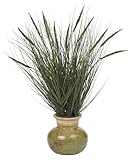 Nearly Natural 4730 Grass with Mini Cattails Decorative Silk Plant, 27-Inch, Green by Nearly Natural