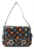 Kalencom Double Buckle Bag Doodle bugs-chocolate マザーズバッグ KC0002-06