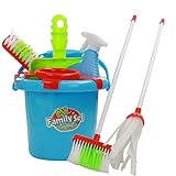 [マミーアンドミードールコレクション]Mommy & Me Doll Collection Mommy's helper EXTRA TALL Broom & Mop 7 piece cleaning