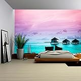 wall26 – 自己粘着壁紙大壁壁画シリーズ 66"x96" WMR-WP-X-C242-66x24x4