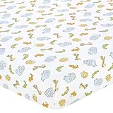 Babies R Us Percale Crib Sheet - Safari by Babies R Us [並行輸入品]