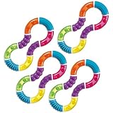 Munchkin Twisty Figure 8 Teether - 4 Pack by Munchkin [並行輸入品]