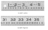 Lufkin 953FT 1-1/4-Inch by 3-Foot Tinner-Foot Steel Circumference Rule by Lufkin