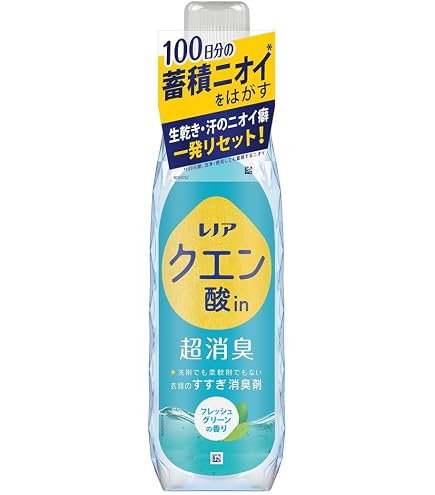 レノア クエン酸 超消臭 クリアフローラル 420ml × 12本セット 柔軟剤