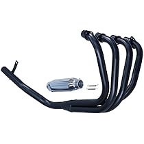 Amazon | バリオス2型 バリオス 2型 マフラー モナカ管 ブラック  