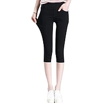 Amazon | [ビートーク] WCR 7分丈 クロップドパンツ レギンス 