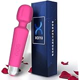 コードレス 電動 Xsiyu 【2021進化版 設定記憶 強力】 USB充電式 小型 防水 静音 20+8モード シリコン製 女性用 男性用 一年間保証・日本語説明書付き (ピンク)