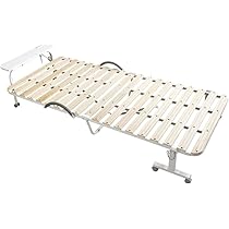 Amazon｜宮棚とコンセント付きました 折りたたみベッド シングル