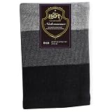 関西ファッション連合 ボーダーネックウォーマー 裏フリース 防寒 ブラック B-21
