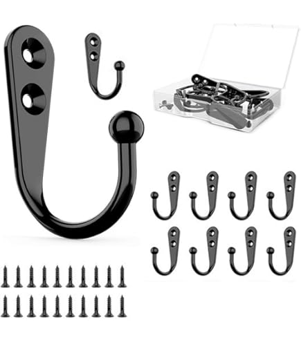 Amazon | naft sprinkle スプリンクル コートフック Sサイズ ブラック