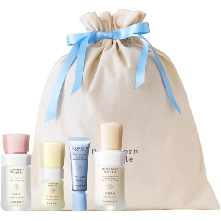 ドモホルンリンクル 8点セット(約3日分)×3 Amazon.co.jp: ドモホルンリンクル スキンケアトライアルセット