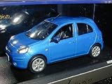 J-コレクション ダイキャストモデル 1/43 日産マーチ(パシフィックブルー)