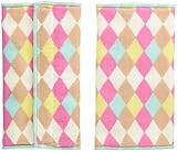 丸和貿易 ポジート ベルトカバー S/2 ダイヤ 日本製 抱っこ紐のベルトを赤ちゃんのよだれから守ります