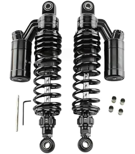 Amazon | Arashi 330mm 汎用リアサスペンションショックアブソーバー Amazon | Arashi 330mm 汎用リアサスペンションショックアブソーバー