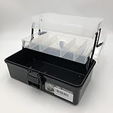 TOYO 樹脂製 3段式ツールボックス HP-320 （ブラック）