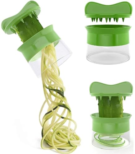 Amazon｜Yavoluy ベジヌードルカッター 野菜カッター 手動スライサー