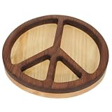 Eagle America 401-8360 Peace Sign Bowl and Tray [並行輸入品]