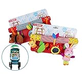 LanLan 1pcs多機能赤ちゃん音楽ベッド安全Seat Hanging Toys Plush Animal Crib車Ornaments音楽おもちゃ安全素材Baby Rattleギフト象Bear