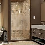 DreamLine shdr-244607210 – 01 Unidoor Plus Hingedシャワードア 46 to 46-1/2 in. W x 72 in. H SHDR-244607210